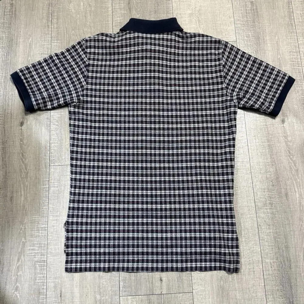 Vintage Polo By Ralph Lauren Made In Mexico Polo Shirt Multicolor Plaid Men M